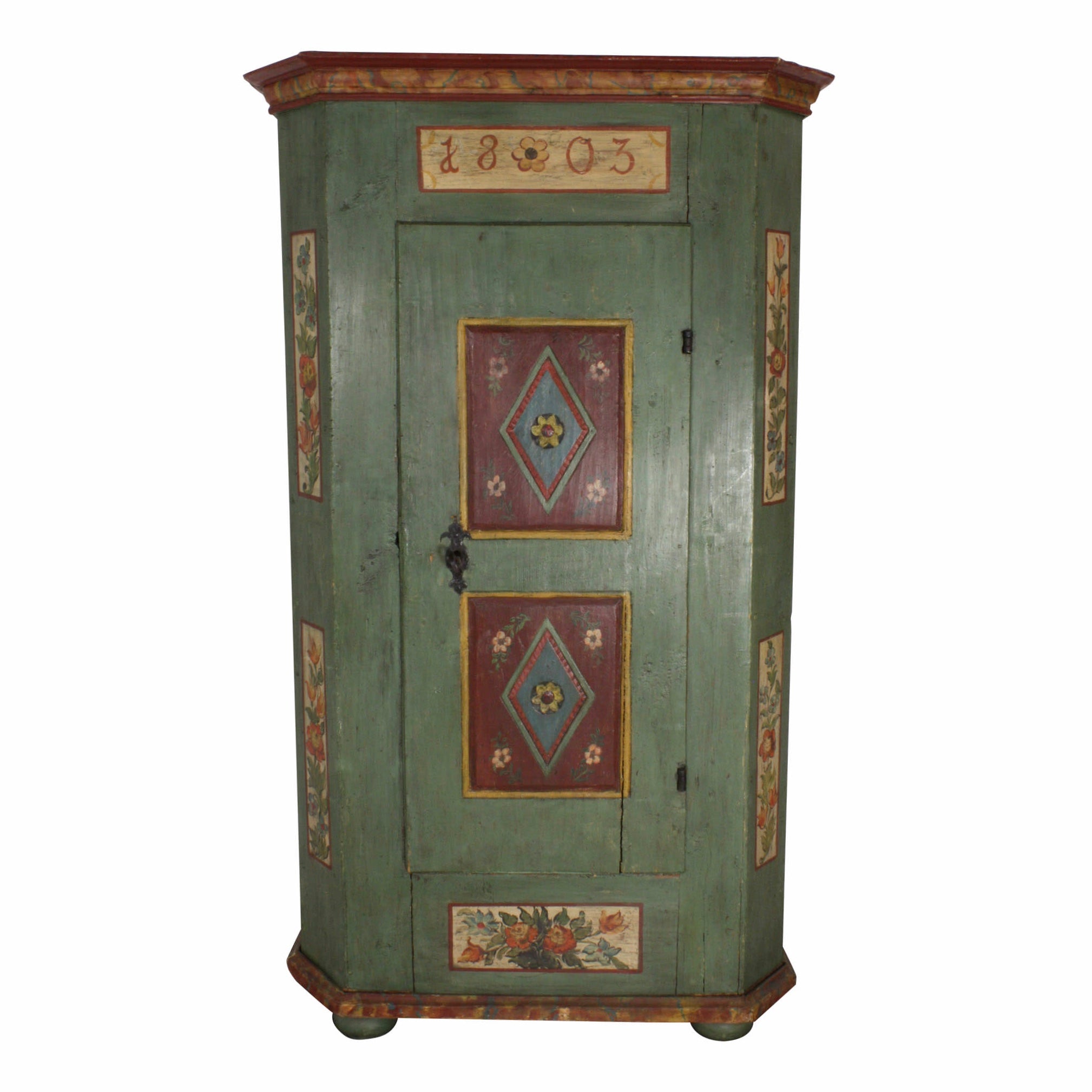 Painted Pine Armoire