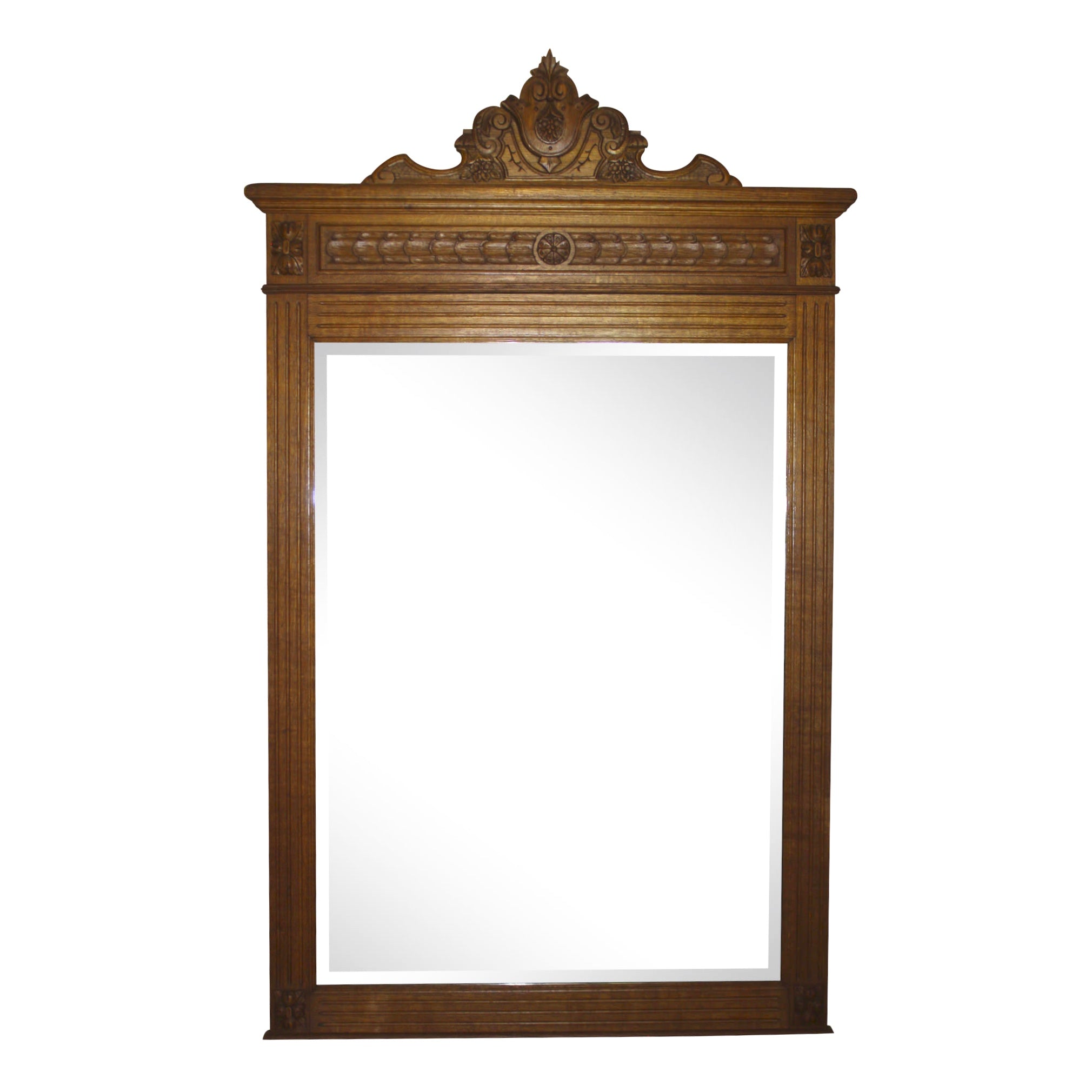 French Oak Mirror