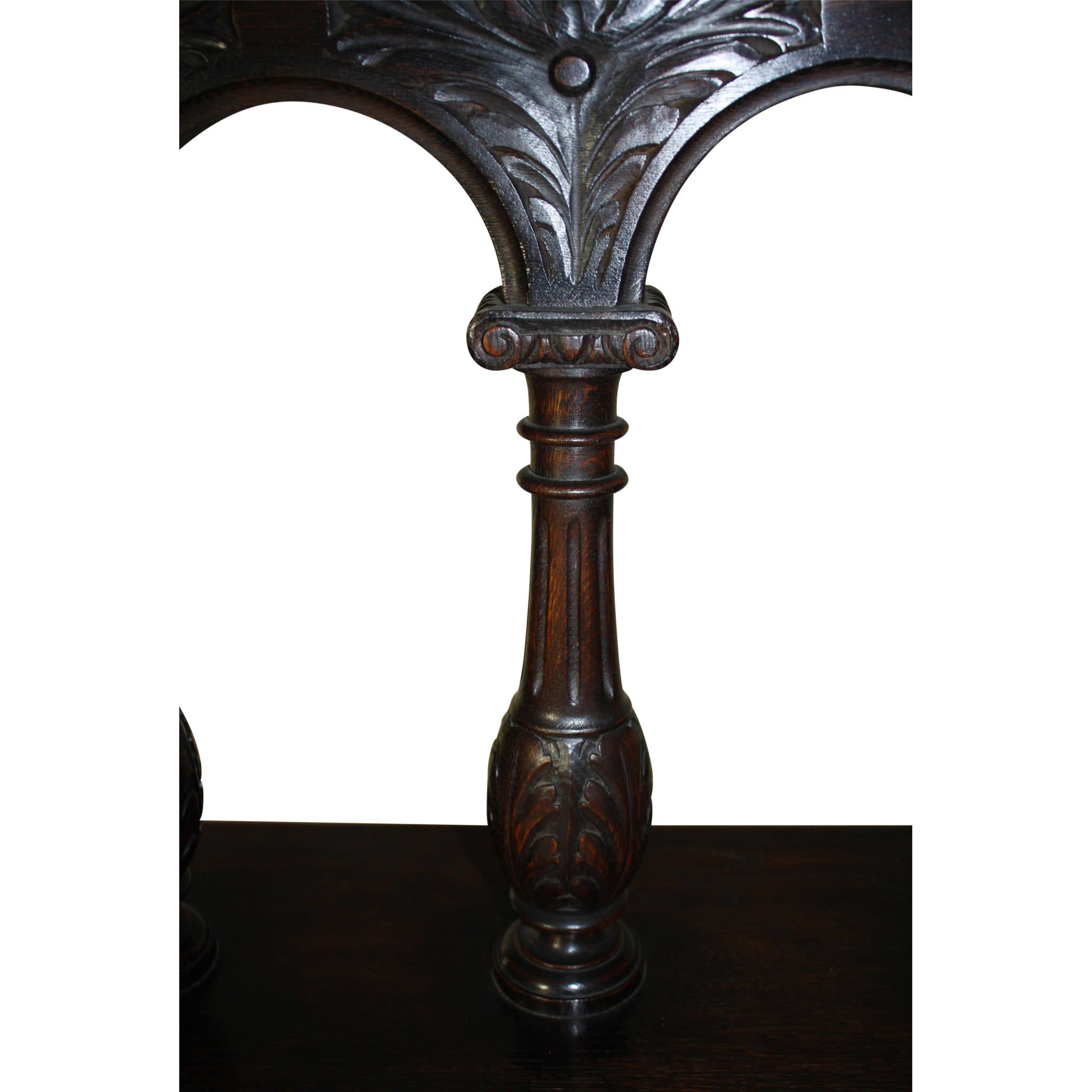 Carved Renaissance Trestle Table