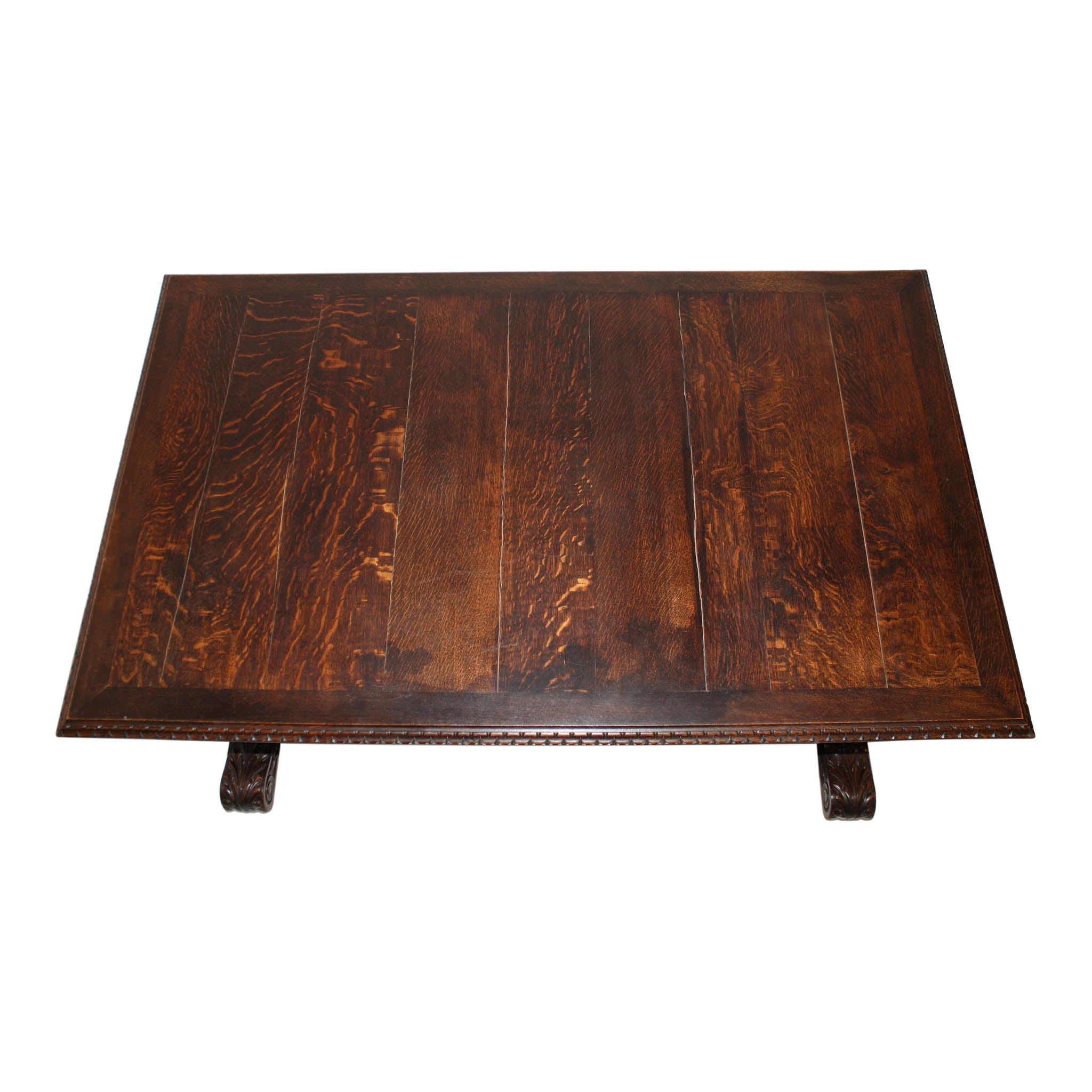 Carved Renaissance Trestle Table