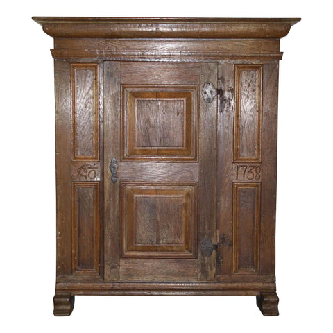 Rustic Oak Cabinet