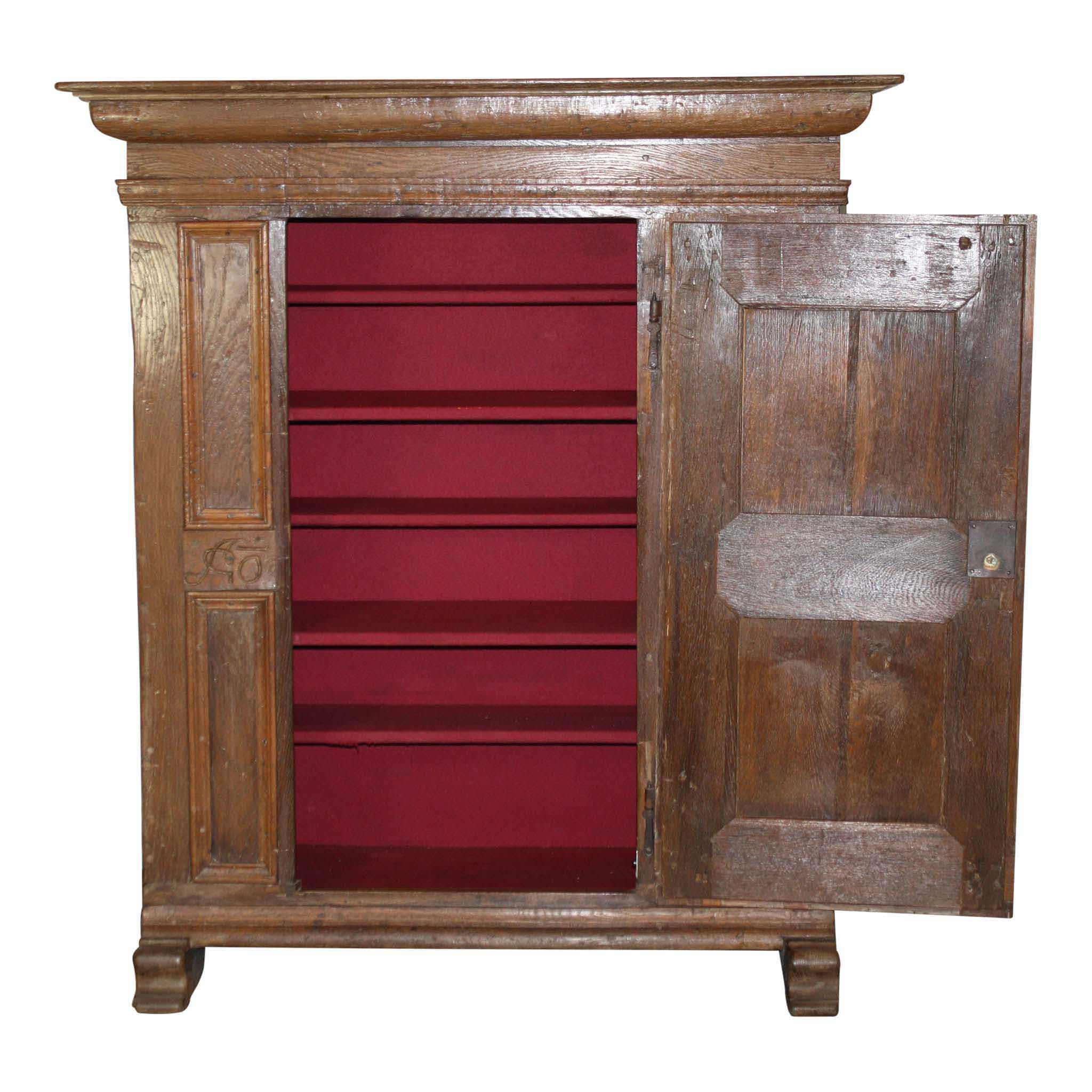 Rustic Oak Cabinet
