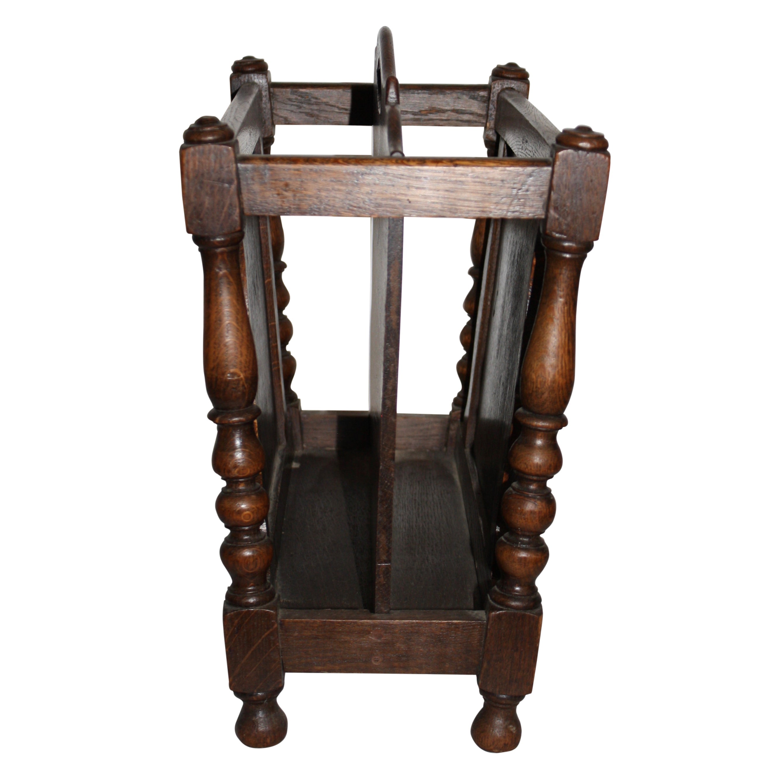 Oak Magazine Rack - Ski Country Antiques & Home