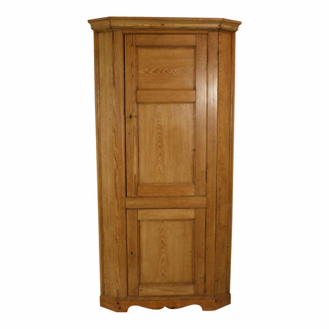 Pine Corner Cupboard