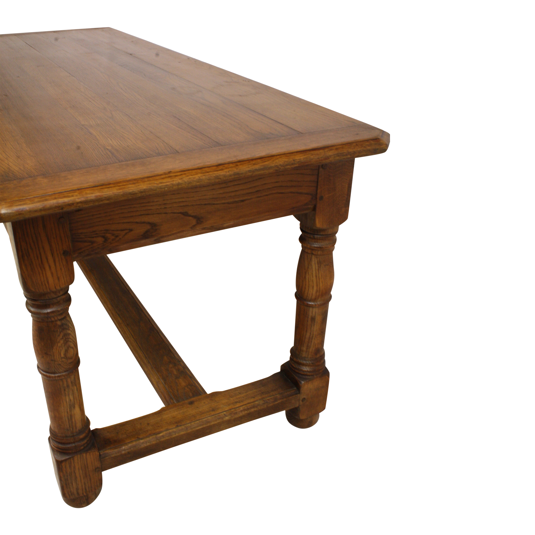 English Oak Farmhouse Table