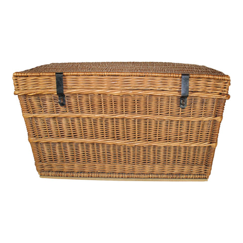 Wicker Basket with Lid