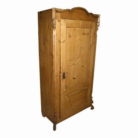 One Door Pine Armoire