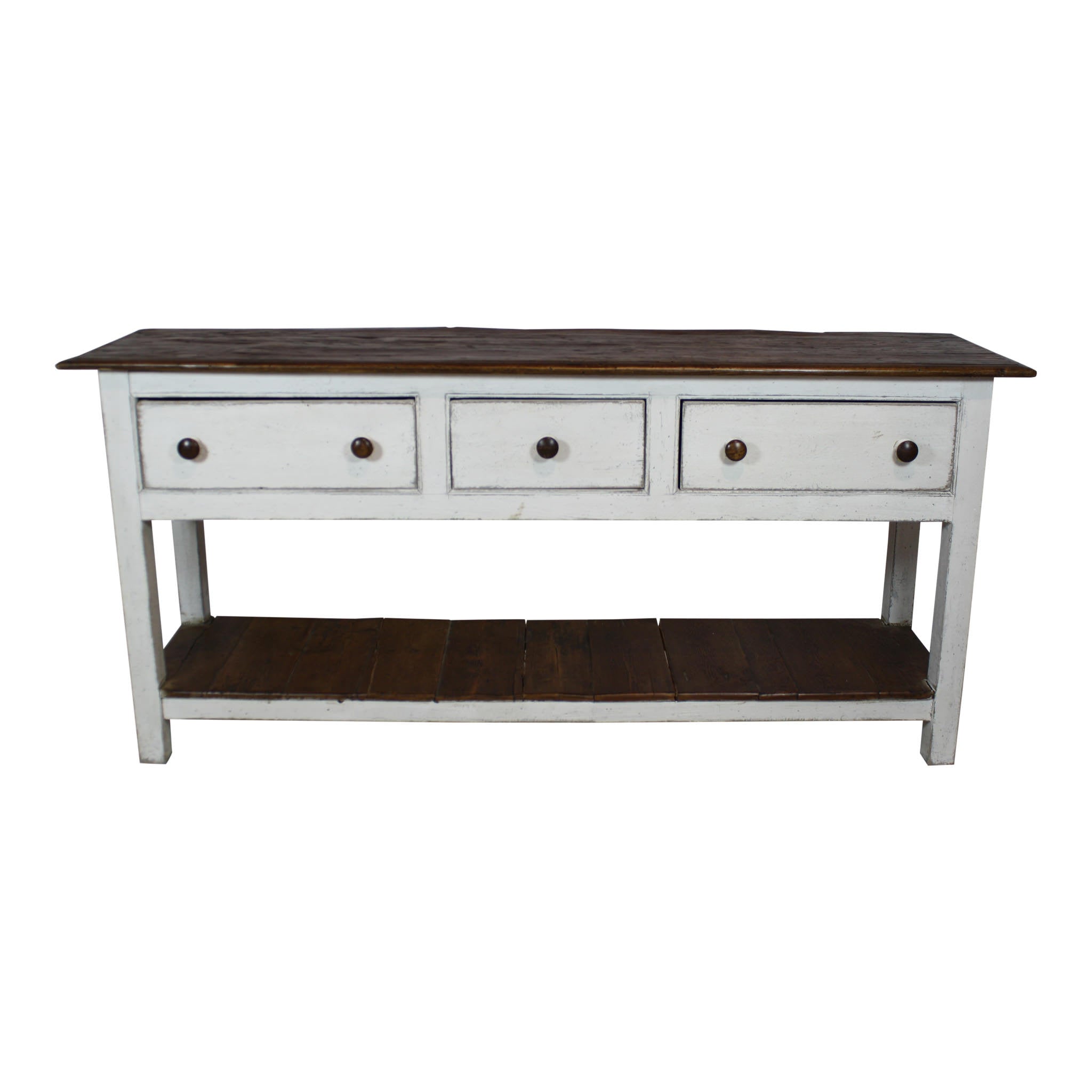 White Painted Sofa Table