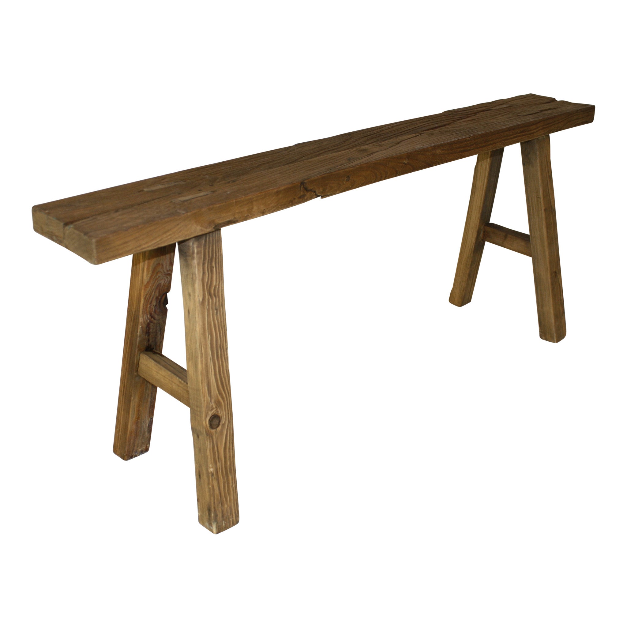 Small Mortise and Tenon Joint Oak Farm Bench