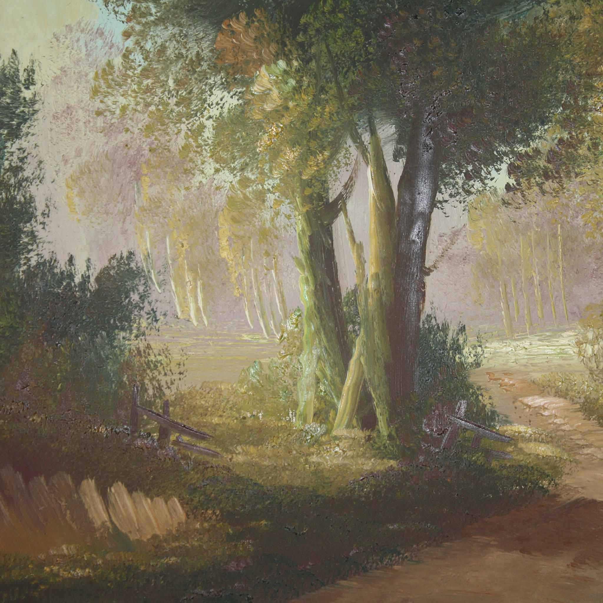Forest Path Painting