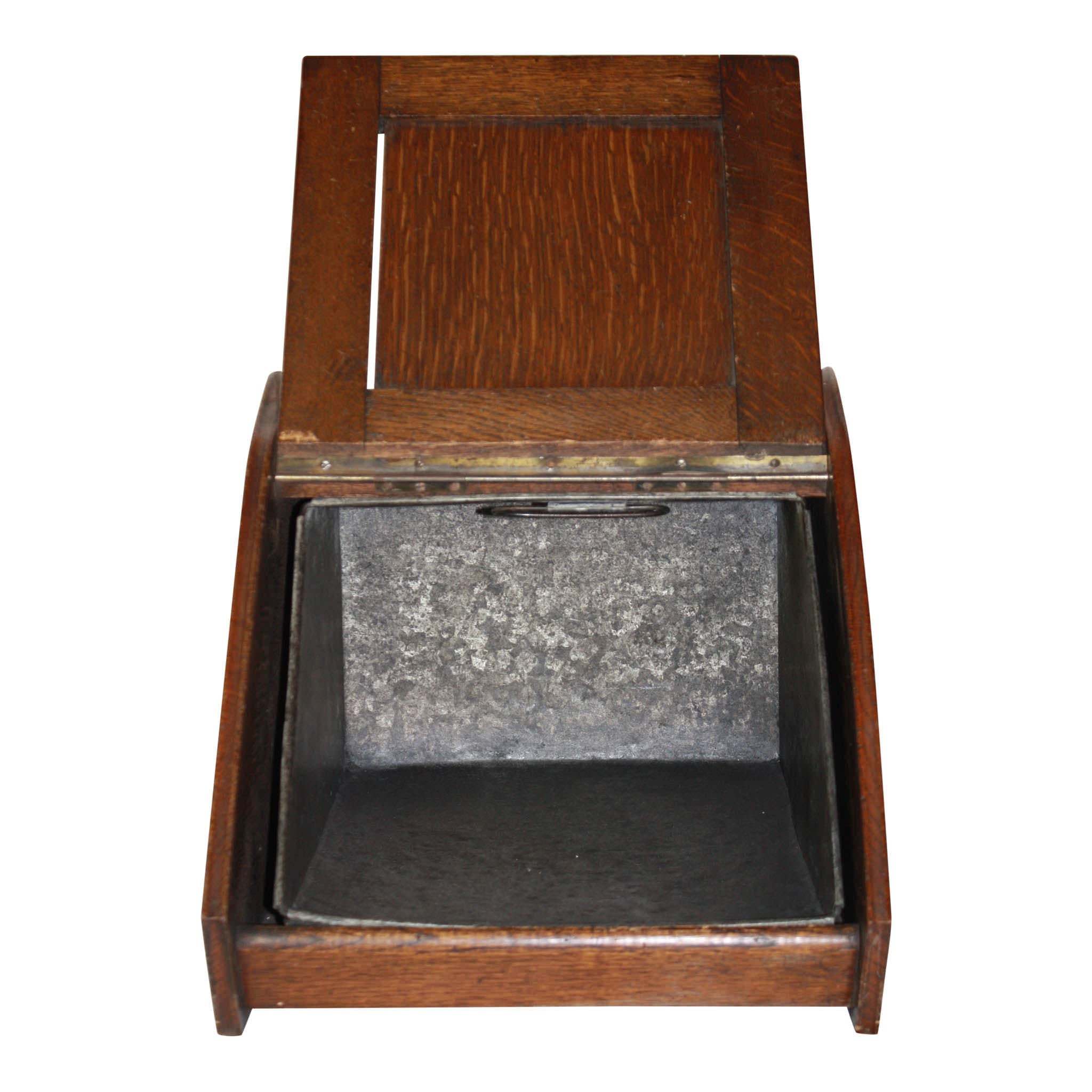 Wood Coal Scuttle Bin/Box