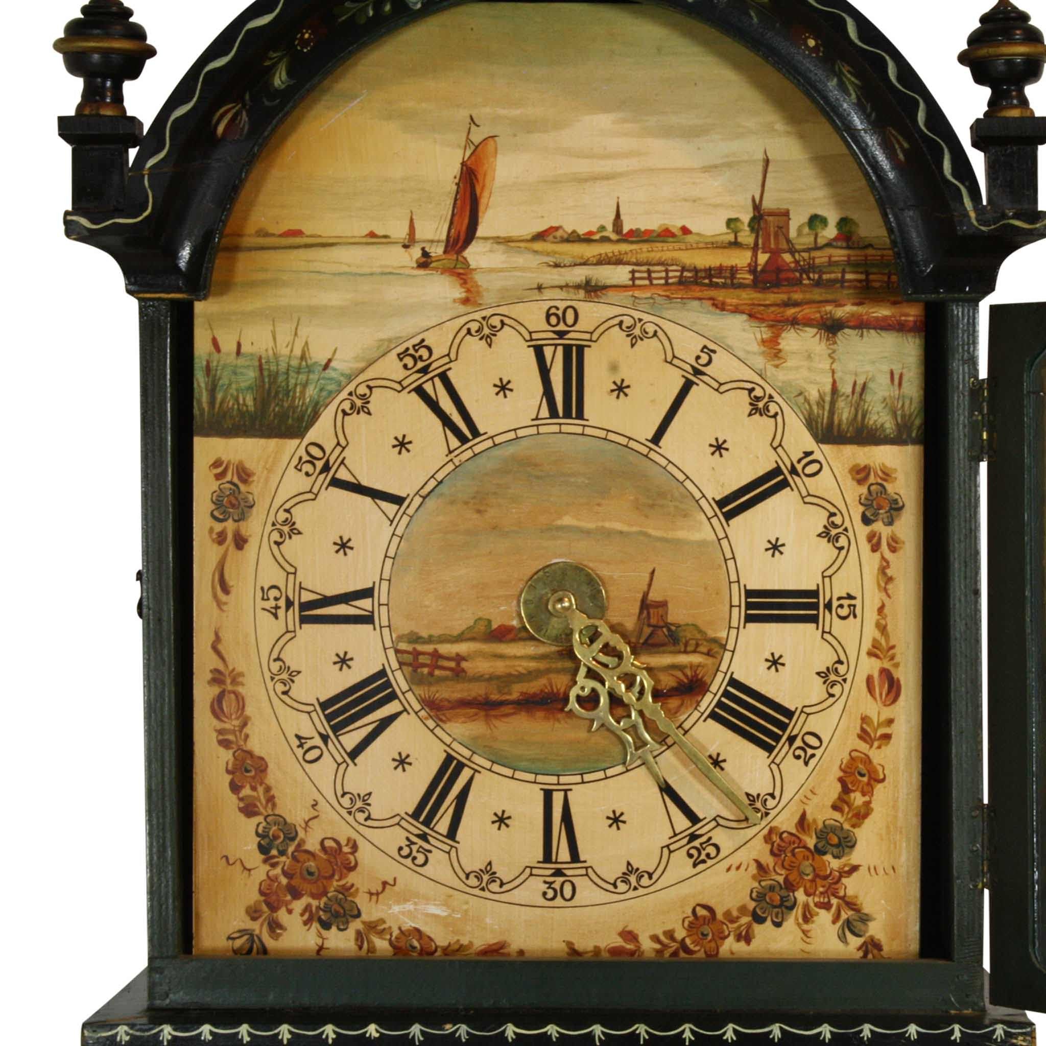 Dutch Painted Clock