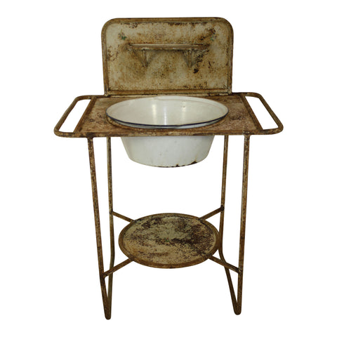 Enamel Wash Stand
