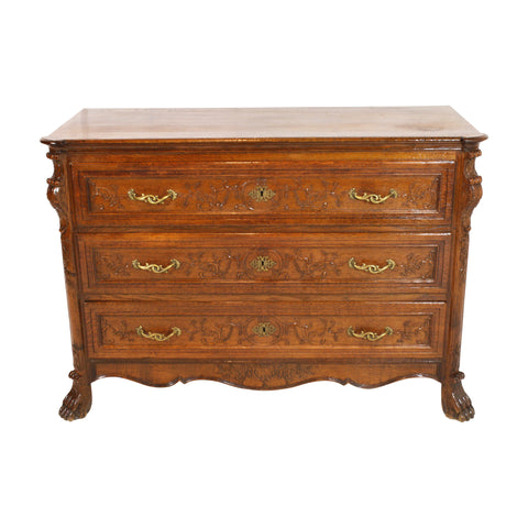 Louis XV Claw Foot Commode