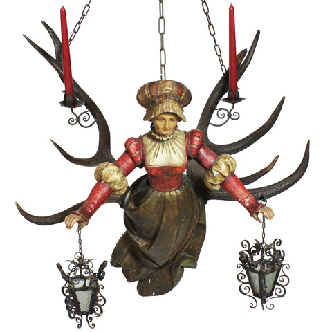 Lusterweibchen Chandelier