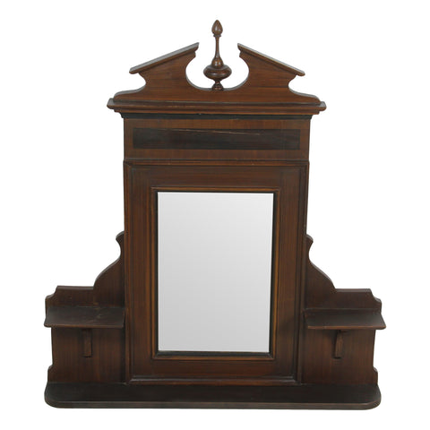 Dutch Dressing Mirror/Hallway Mirror with Shelves
