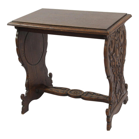 Trestle Side Table