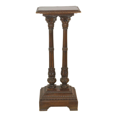 Walnut Pedestal Table